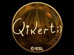 Sticker | qikert (Gold) | Katowice 2019