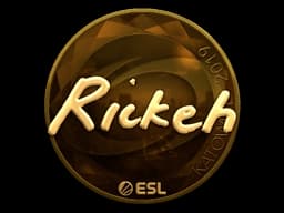 Sticker | Rickeh (Gold) | Katowice 2019