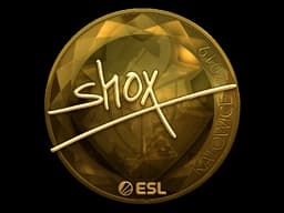 Sticker | shox (Gold) | Katowice 2019