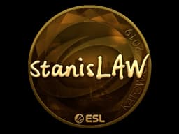 Sticker | stanislaw (Gold) | Katowice 2019