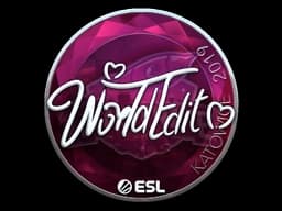 Sticker | WorldEdit (Foil) | Katowice 2019