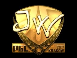 Sticker | JW (Gold) | Krakow 2017