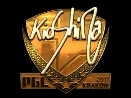 Sticker | kioShiMa (Gold) | Krakow 2017