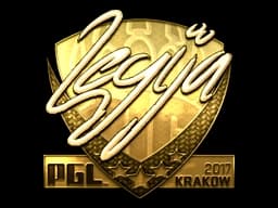 Sticker | LEGIJA (Gold) | Krakow 2017