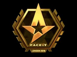 Sticker | Astralis (Gold) | London 2018