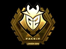 Sticker | G2 Esports (Gold) | London 2018