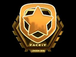 Sticker | Gambit Esports (Gold) | London 2018