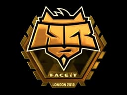 Sticker | HellRaisers (Gold) | London 2018