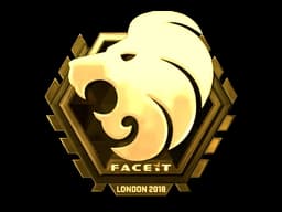 Sticker | North (Gold) | London 2018