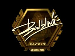 Sticker | balblna (Gold) | London 2018