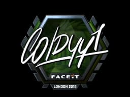 Sticker | COLDYY1 (Foil) | London 2018