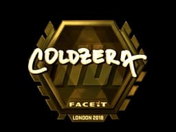 Sticker | coldzera (Gold) | London 2018