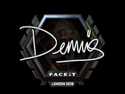 Sticker | dennis (Foil) | London 2018