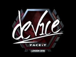 Sticker | device (Foil) | London 2018