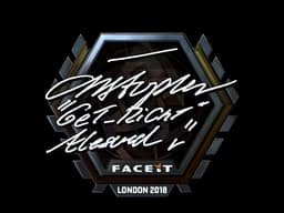 Sticker | GeT_RiGhT (Foil) | London 2018