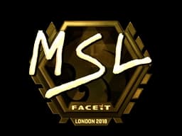 Sticker | MSL (Gold) | London 2018