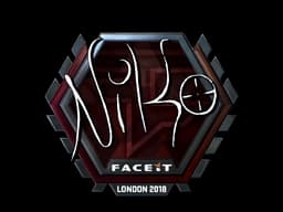 Sticker | NiKo (Foil) | London 2018