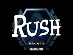 Sticker | RUSH (Foil) | London 2018