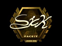 Sticker | SicK (Gold) | London 2018