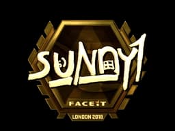 Sticker | suNny (Gold) | London 2018