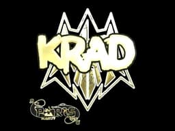 Sticker | Krad (Gold) | Paris 2023