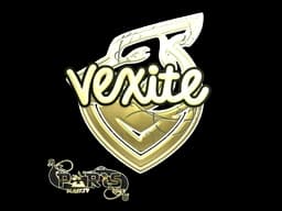 Sticker | vexite (Gold) | Paris 2023