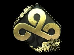 Sticker | Cloud9 (Gold) | Rio 2022