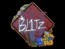 Sticker | bLitz (Glitter) | Rio 2022