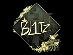 Sticker | bLitz (Gold) | Rio 2022