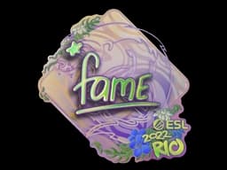 Sticker | fame (Holo) | Rio 2022