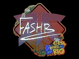 Sticker | FASHR (Glitter) | Rio 2022