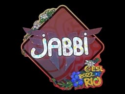 Sticker | jabbi (Glitter) | Rio 2022