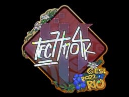 Sticker | Techno4K (Glitter) | Rio 2022