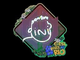 Sticker | VINI (Glitter) | Rio 2022