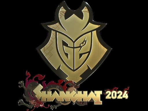 Sticker | G2 Esports (Gold) | Shanghai 2024