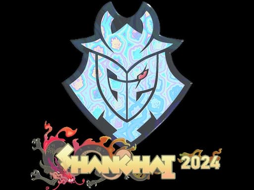 Sticker | G2 Esports (Holo) | Shanghai 2024