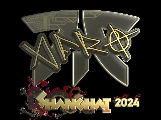 Sticker | afro (Gold) | Shanghai 2024