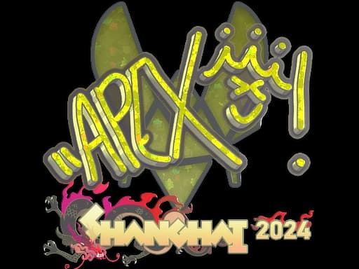 Sticker | apEX (Glitter) | Shanghai 2024