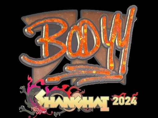 Sticker | bodyy (Glitter) | Shanghai 2024