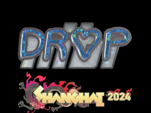 Sticker | drop (Glitter) | Shanghai 2024