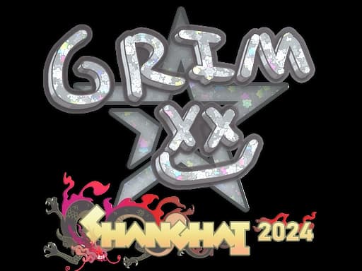 Sticker | Grim (Glitter) | Shanghai 2024