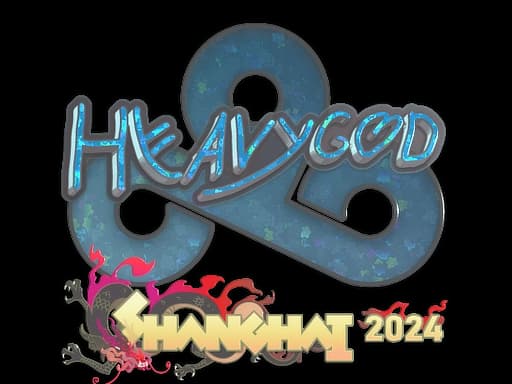 Sticker | Heavygod (Glitter) | Shanghai 2024