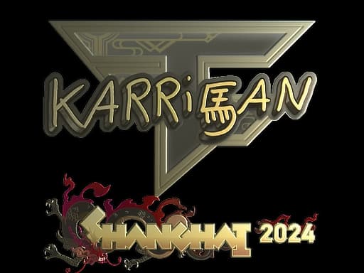 Sticker | karrigan (Gold) | Shanghai 2024