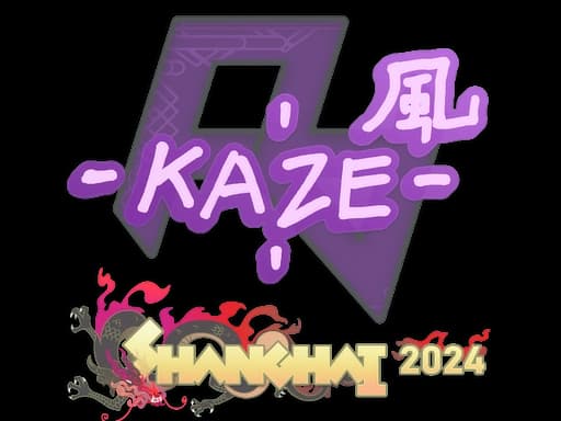 Sticker | Kaze | Shanghai 2024