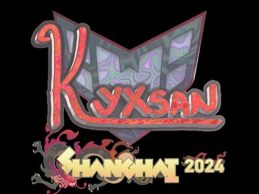 Sticker | kyxsan (Holo) | Shanghai 2024