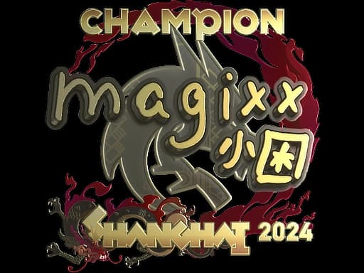 Sticker | magixx (Gold, Champion) | Shanghai 2024