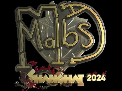 Sticker | malbsMd (Gold) | Shanghai 2024