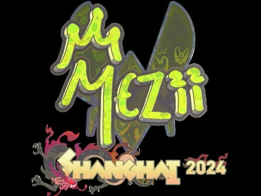 Sticker | mezii (Holo) | Shanghai 2024