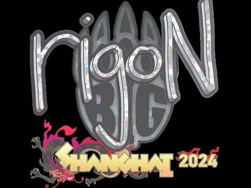 Sticker | rigoN (Glitter) | Shanghai 2024