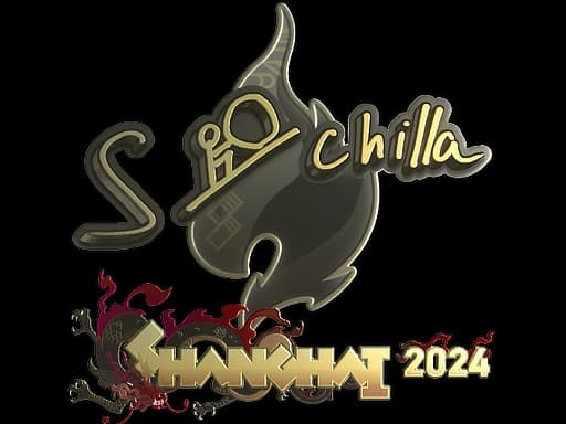 Sticker | s-chilla (Gold) | Shanghai 2024